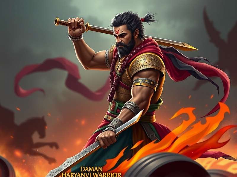 Daman Haryanvi Warrior Game Hero Image